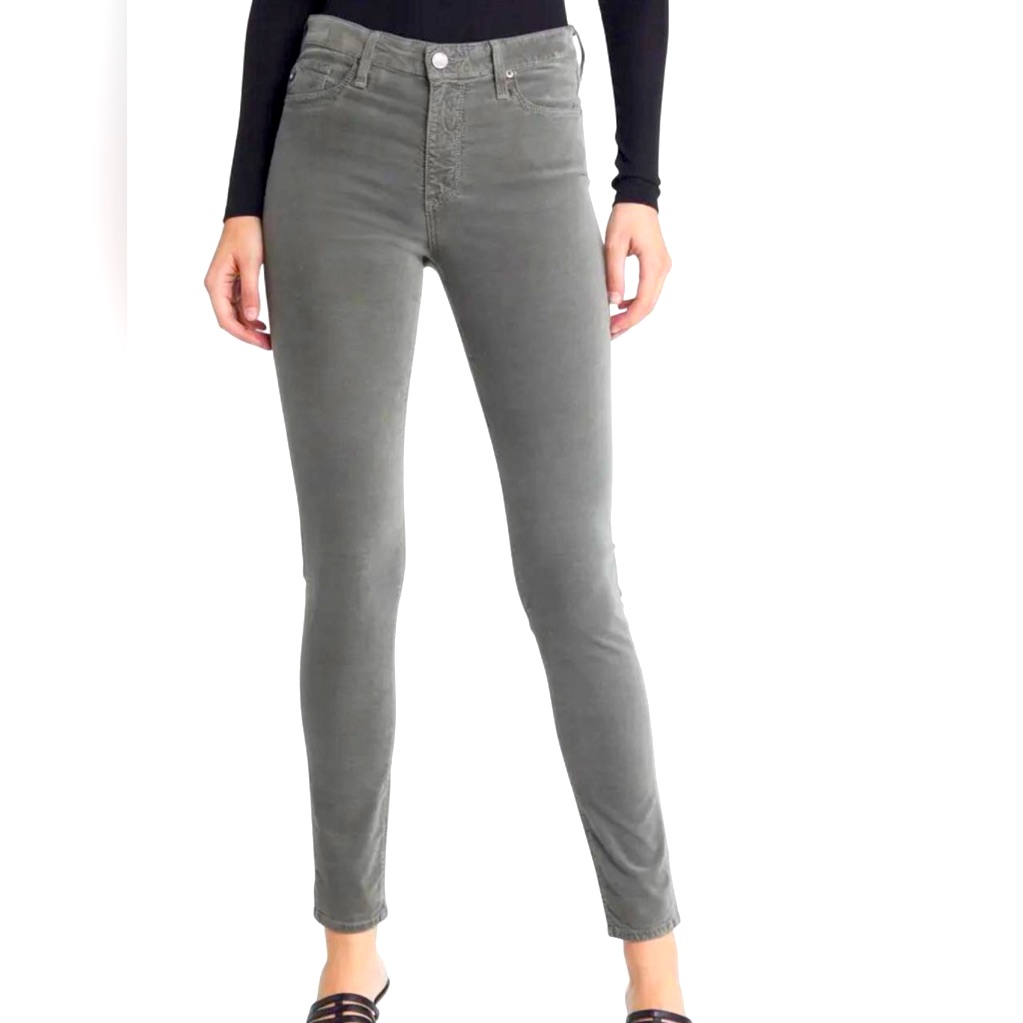 Paige Hoxton Classic Ankle Skinny Jean Premium Designer Stretch Denim Size 28